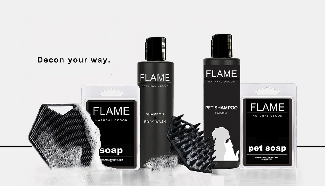 After Firefighting or Hitting the Gym: Essential Post-Activity Care with Flame Decon, Body Soap, and Shampoo