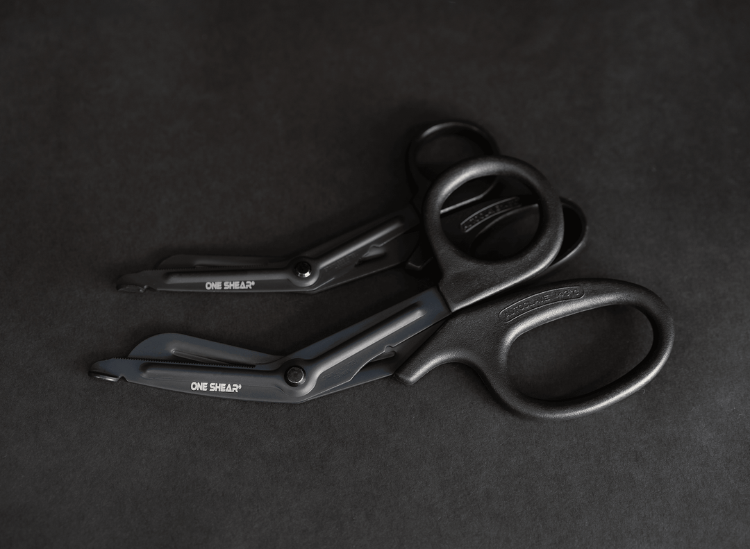 Revolutionize Your Trauma Shears with ONE SHEAR BUS™ Basic Utility Shears: Durable, Rolled Steel for Maximum Strength - ONE SHEAR®