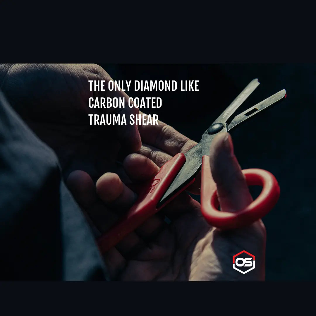 Built-in Oxygen Key: A Lifesaver in Critical Moments 	•	Importance of an integrated oxygen key in trauma shears 	•	How it works