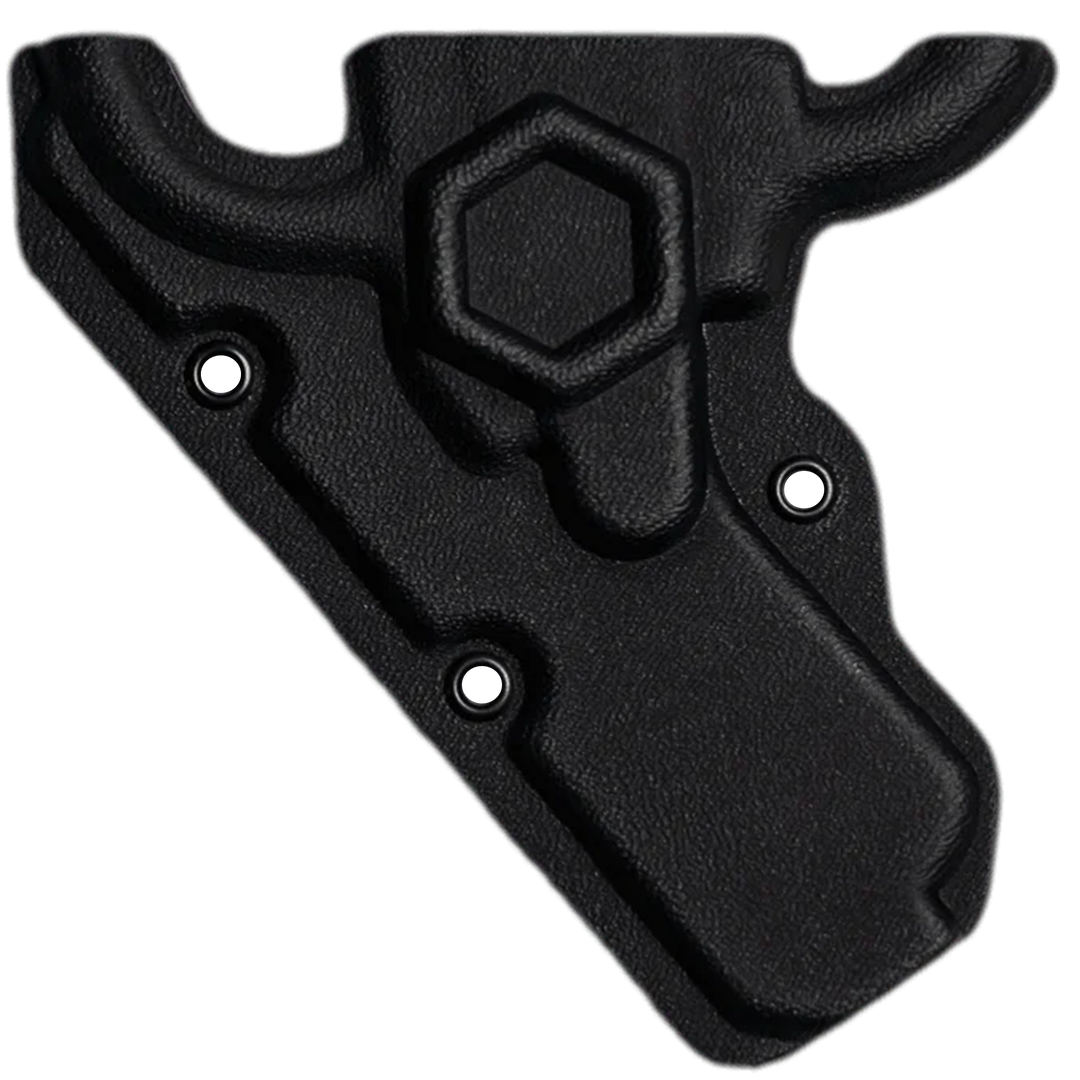 ONE SHEAR® Kydex shear holster — holster-first retention that keeps trauma shears indexed and secure