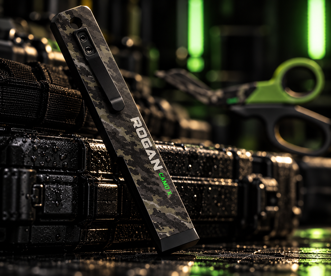 Everyday carry: the Rogan ROBAR in CAMO X by ONE SHEAR