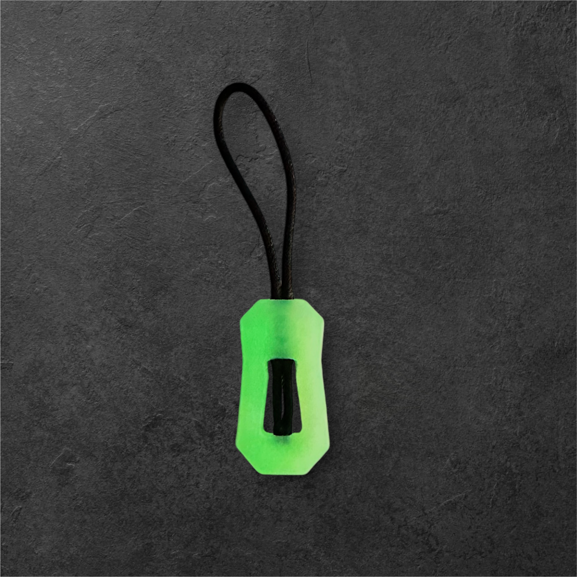 ONE SHEAR® glow zipper pulls