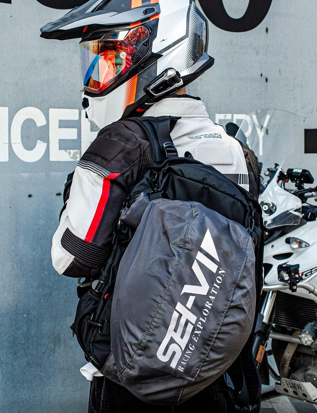 SEIVI™ Motorcycle Touring Tactical Camping Backpack – ONE SHEAR®