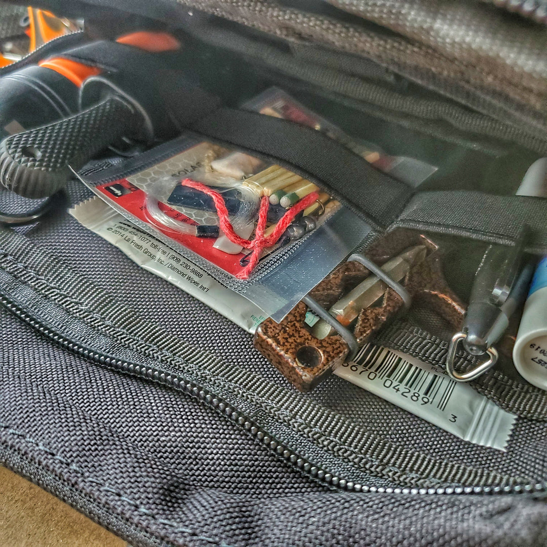 Shim Personal Survival Cards - Wallet Size Vacuum Sealed Survival Packets