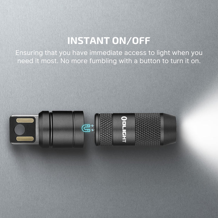 Olight iMini 2 Rechargeable Magnetic Mini Flashlight 50 Lumens EDC Keychain Light