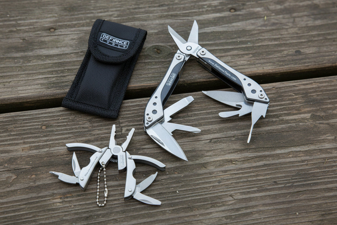 Scissors Multi-Tool &amp; Pliers Keychain