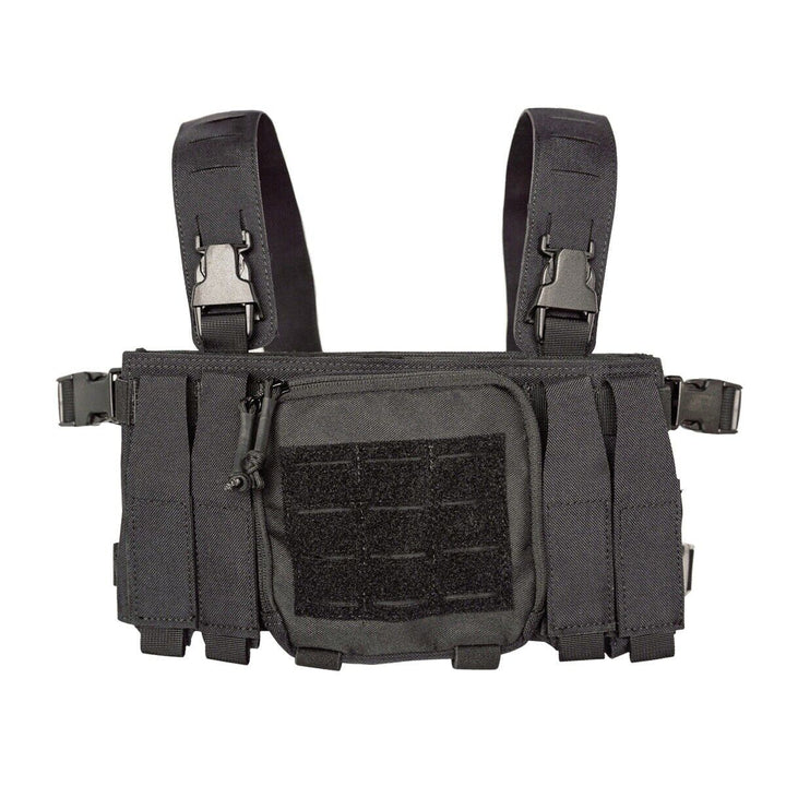 MUCTAC Tactical Chest Rig – 1000D Nylon, Quick Release, Modular Design