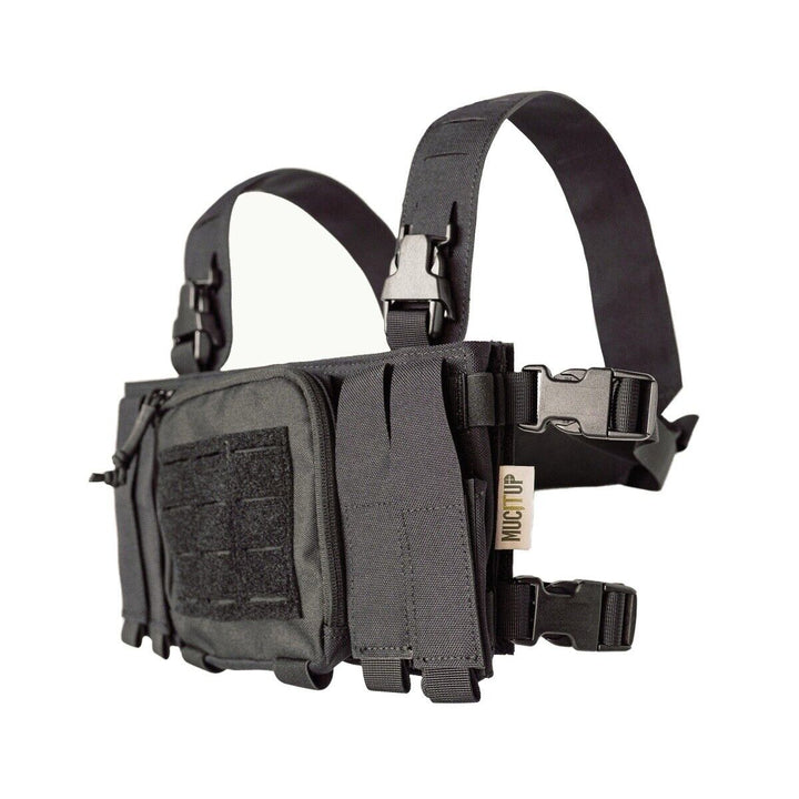 MUCTAC Tactical Chest Rig – 1000D Nylon, Quick Release, Modular Design