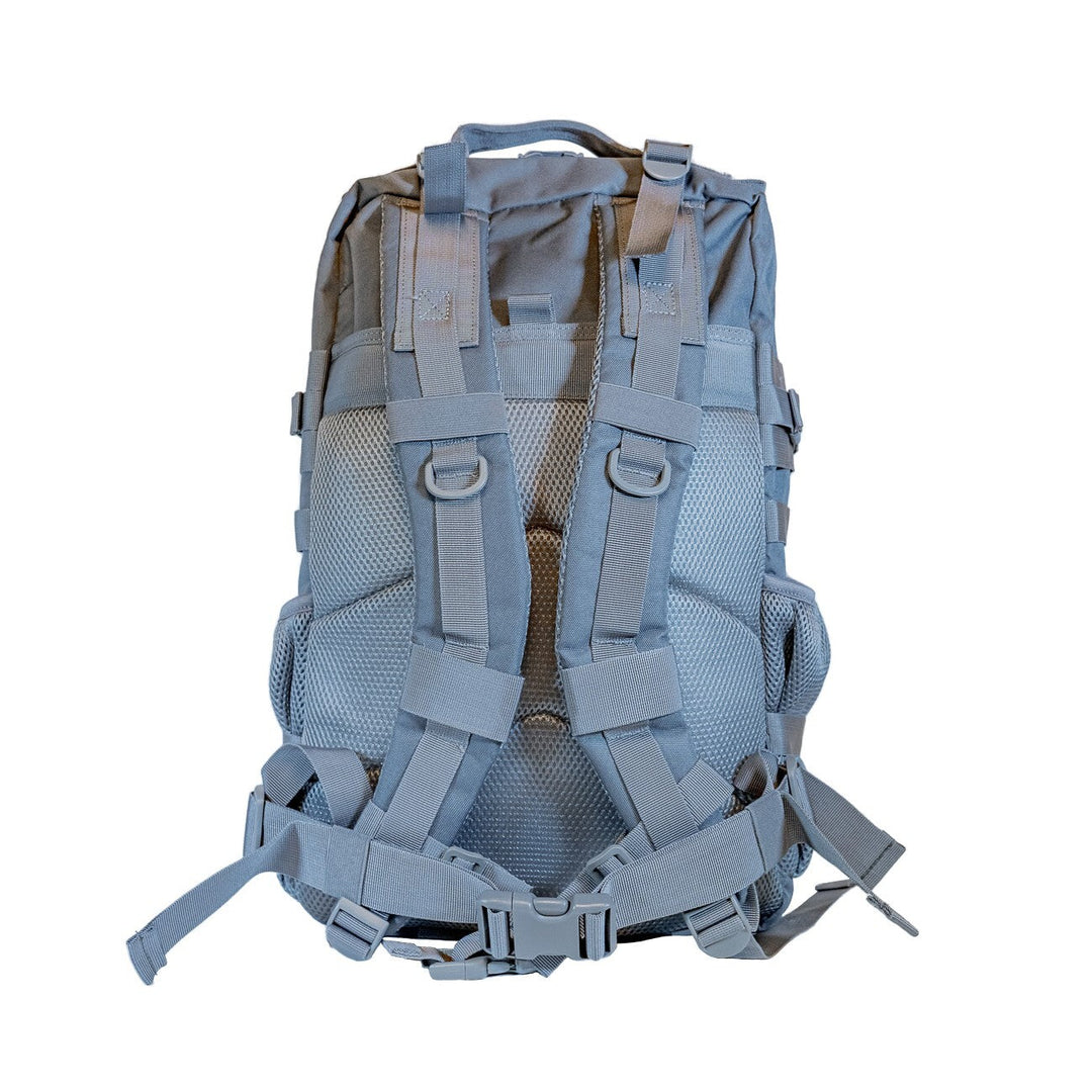 MUCITUP Rhino MUCPAC Tactical Backpack 500D Nylon MOLLE EDC - Grey, Black, & MCBK