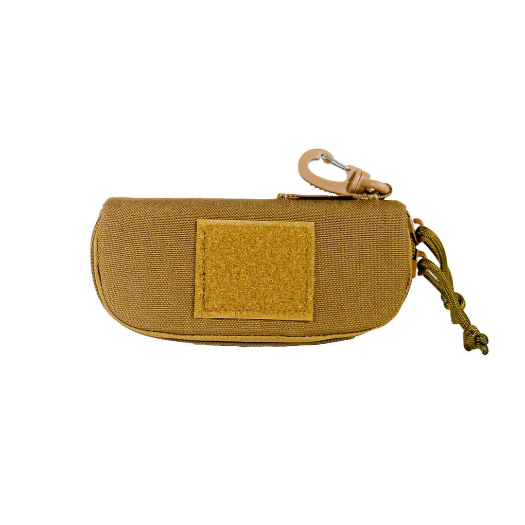 MUCITUP Tactical MOLLE Eye Pro Case 1000D Nylon Sunglass Hard Shell Pouch