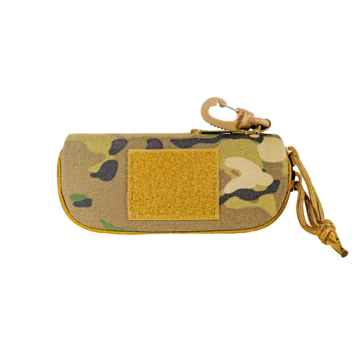 MUCITUP Tactical MOLLE Eye Pro Case 1000D Nylon Sunglass Hard Shell Pouch