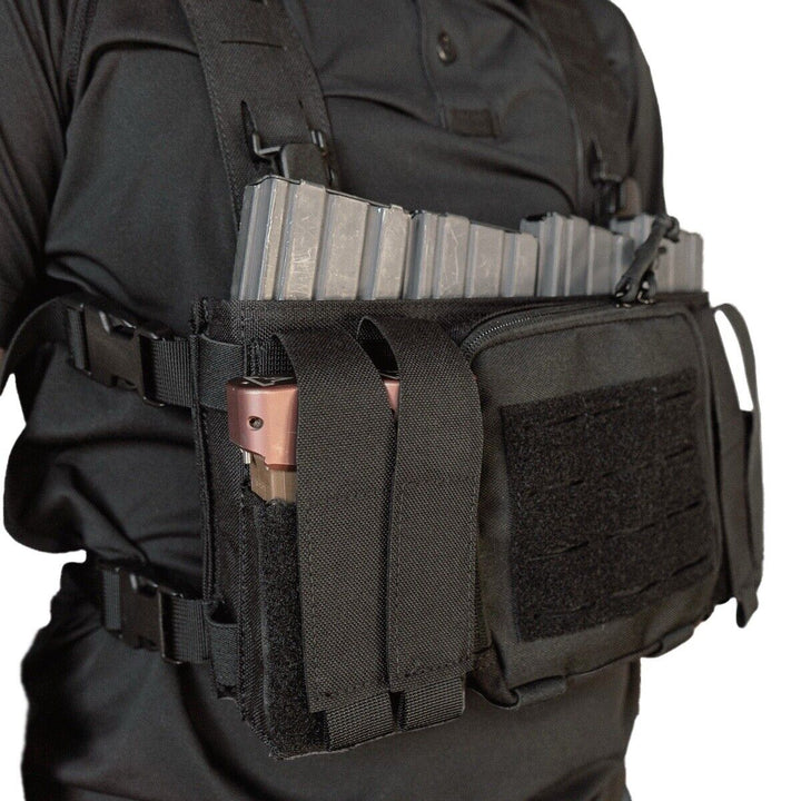 MUCTAC Tactical Chest Rig – 1000D Nylon, Quick Release, Modular Design