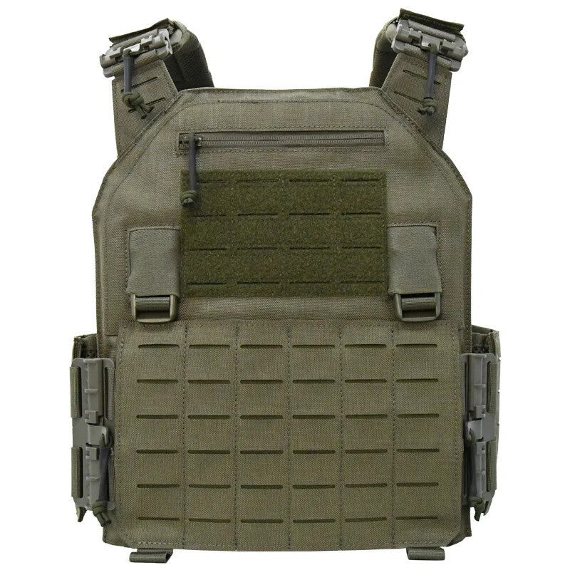MUCITUP MUCTAC Tactical Plate Carrier Vest 1000D MOLLE Quick Release Multicam