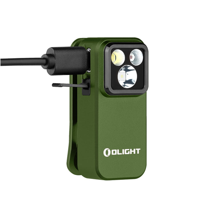 Olight Oclip Pro – Clip Light with Flood, Spot, and Red Modes – Available in 4 Colors