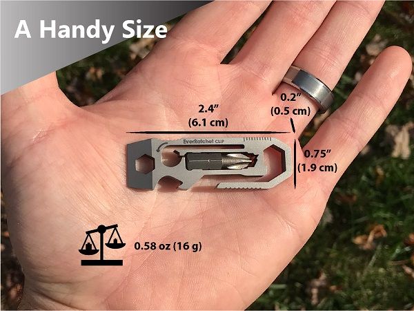 EverRatchet Clip Ratcheting Multitool