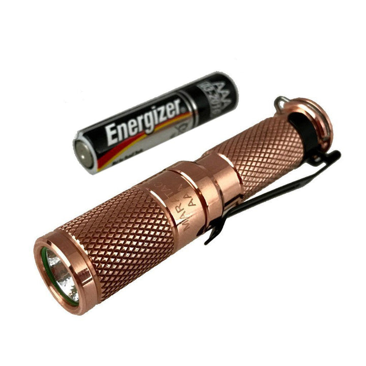 AAA Copper Cree Flashlight by Maratac® REV 6
