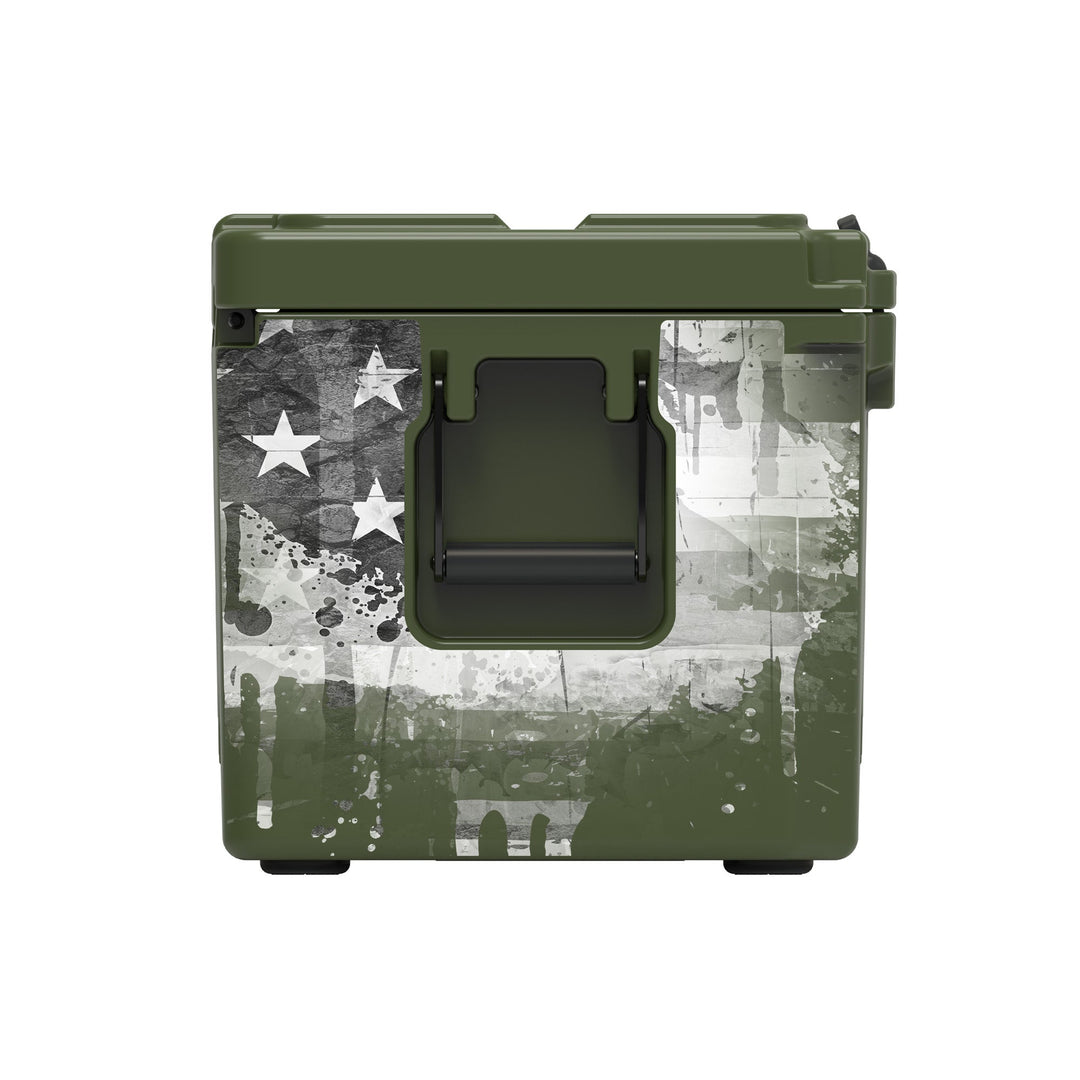 American Flag Hard Cooler
