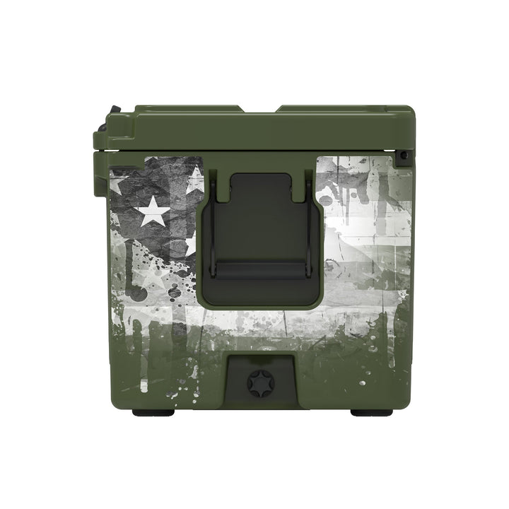 American Flag Hard Cooler
