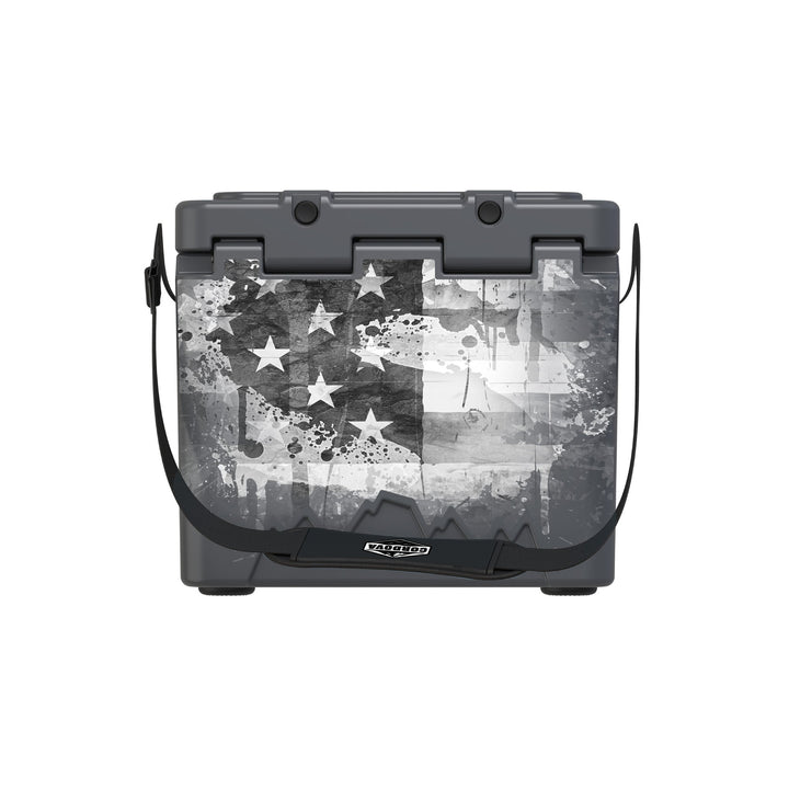 American Flag Hard Cooler