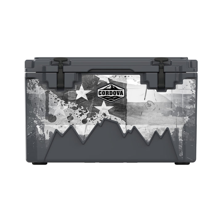 American Flag Hard Cooler