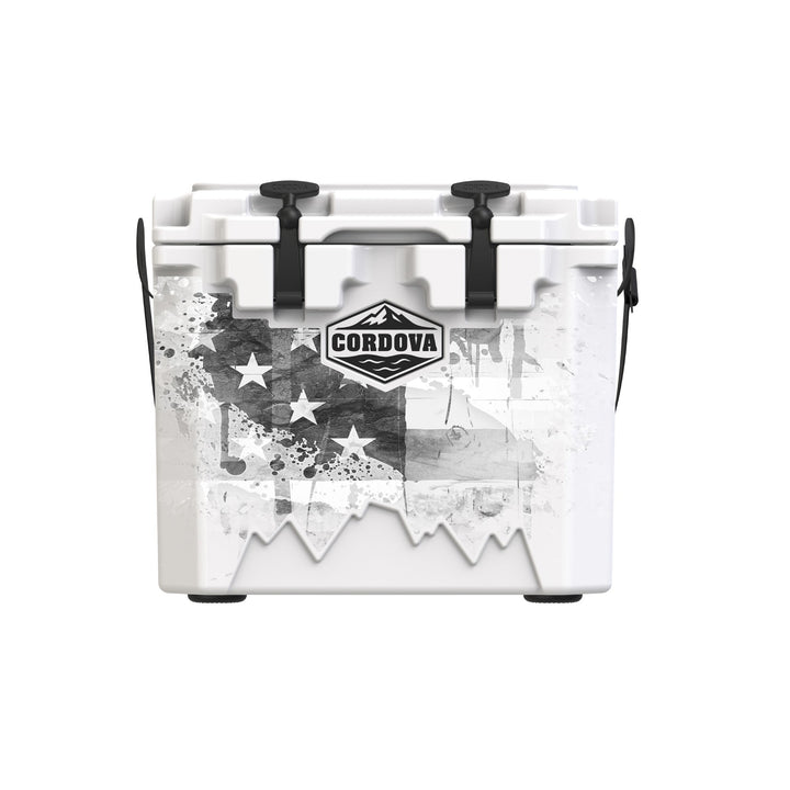 American Flag Hard Cooler
