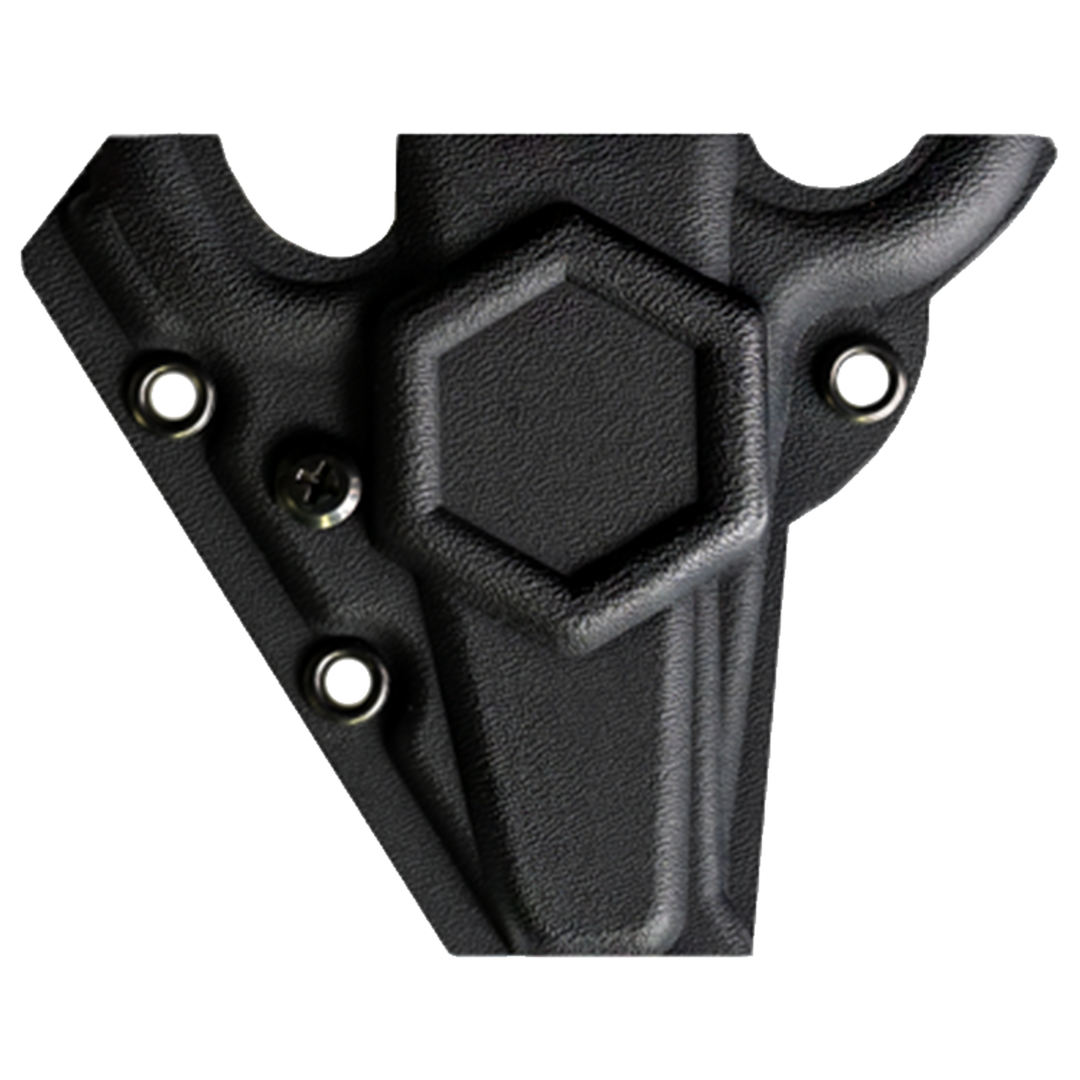 Black PRO/V2/ECO Shear Kydex Holder with Adjustable Retention | ONE SHEAR®