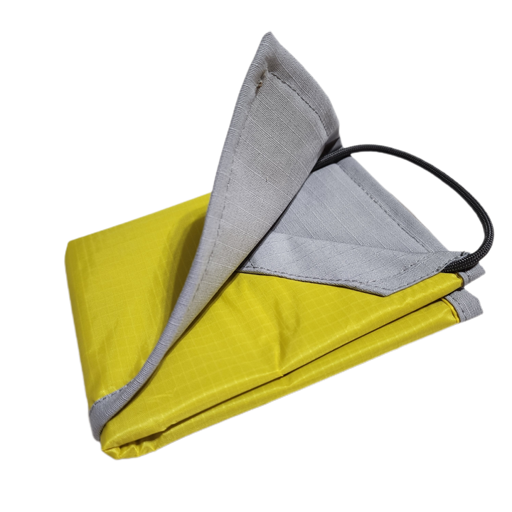 Marker Mat - Fluorescent Signaling Panel on Ripstop Pocket Hank