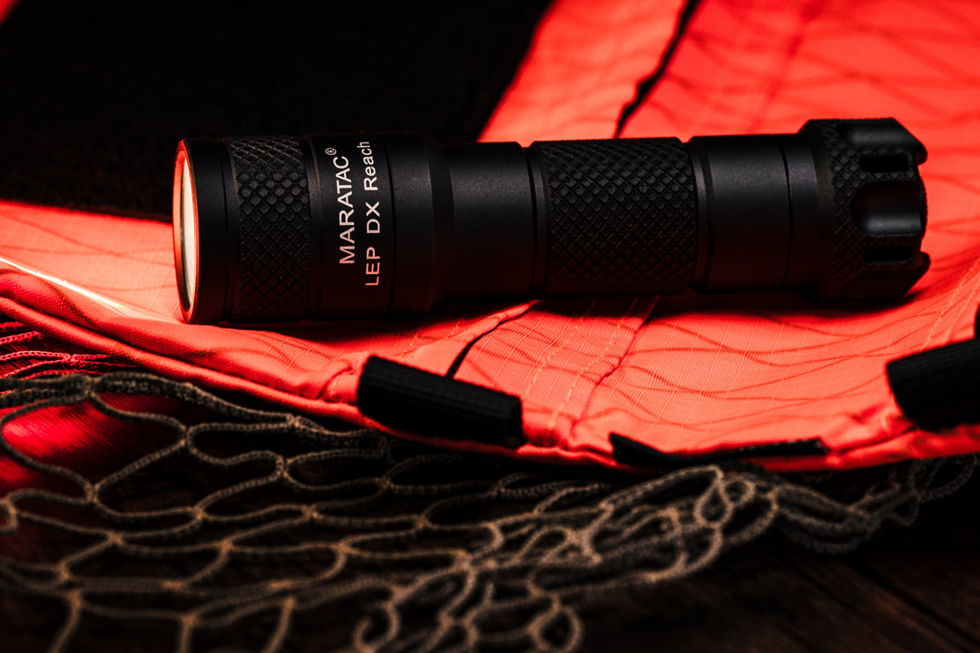 LEP DX Reach - Rev 3 - Laser Flashlight 18650 / 21700 By Maratac® - Matte Black 🔥 Now In Stock! 🔥