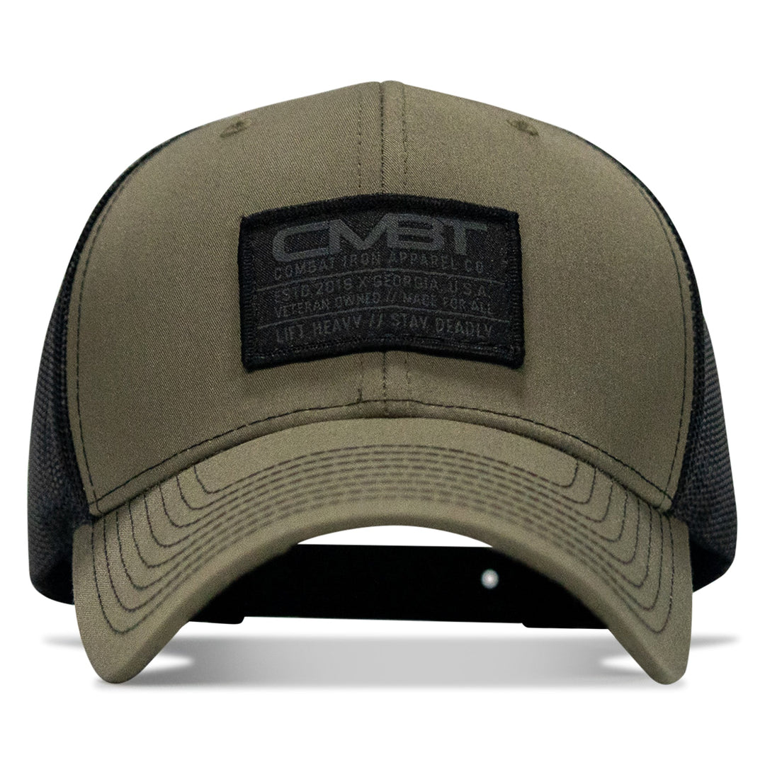Branded CMBT Subdued Labeled Snapback Hat