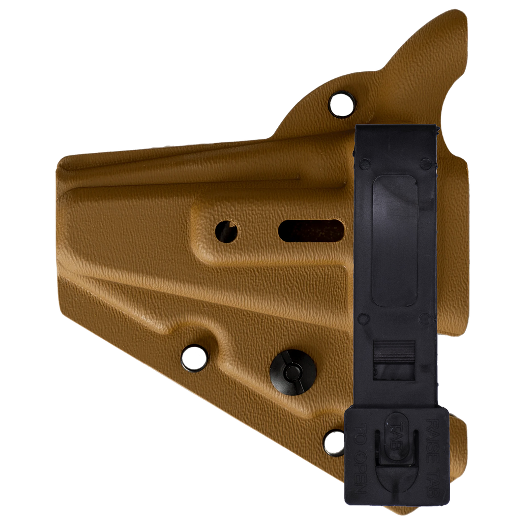 Coyote Tan PRO/V2/ECO Shear Kydex Holder with Adjustable Retention | ONE SHEAR®