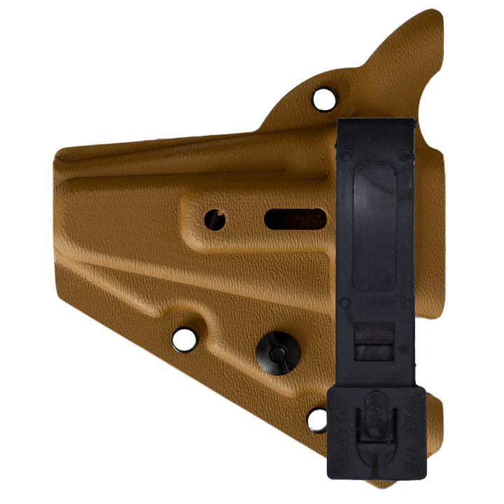 Coyote Tan PRO/V2/ECO Shear Kydex Holder with Adjustable Retention | ONE SHEAR®