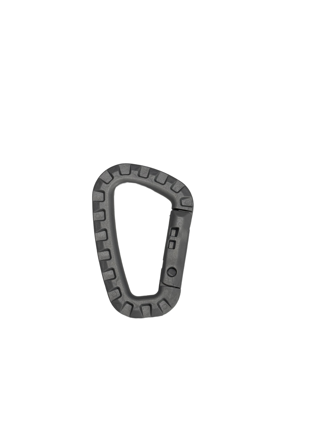 Cool Gray Carabiner Clip Hook Keychain | ONE SHEAR®