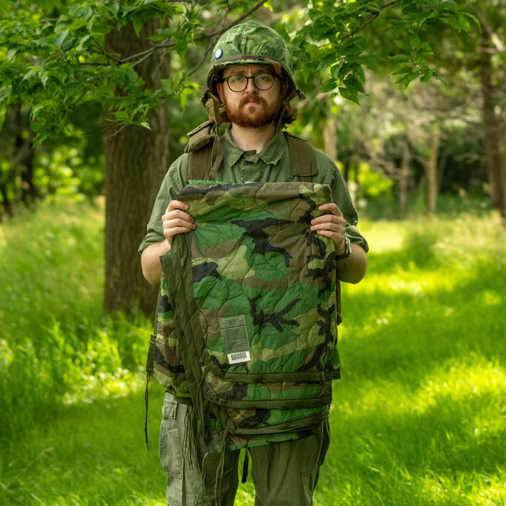 Unissued USGI M81 Woodland Poncho Liner/Woobie