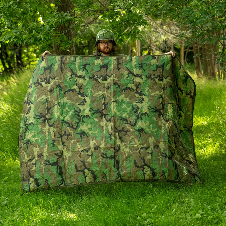 Unissued USGI M81 Woodland Poncho Liner/Woobie