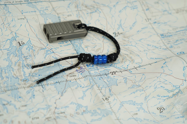 Combo Reflective Lanyard + DTF - Dynamic Titanium Fob
