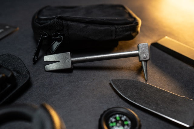 4" Ti Hooligan Forced Entry Tool - Titanium 🔥 In Stock! 🔥