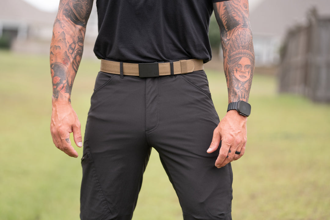 EDC Ratchet Belt - Coyote Brown