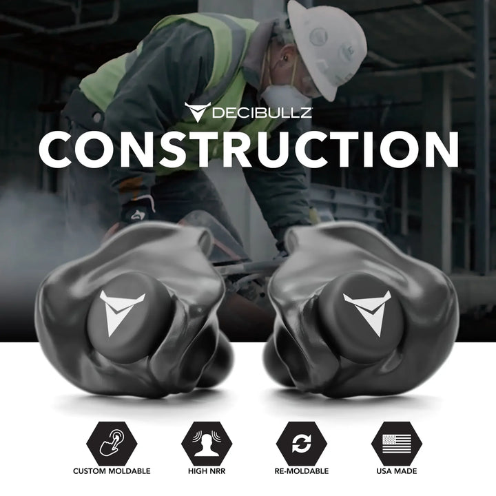 Custom Molded Earplugs 31dB NRR