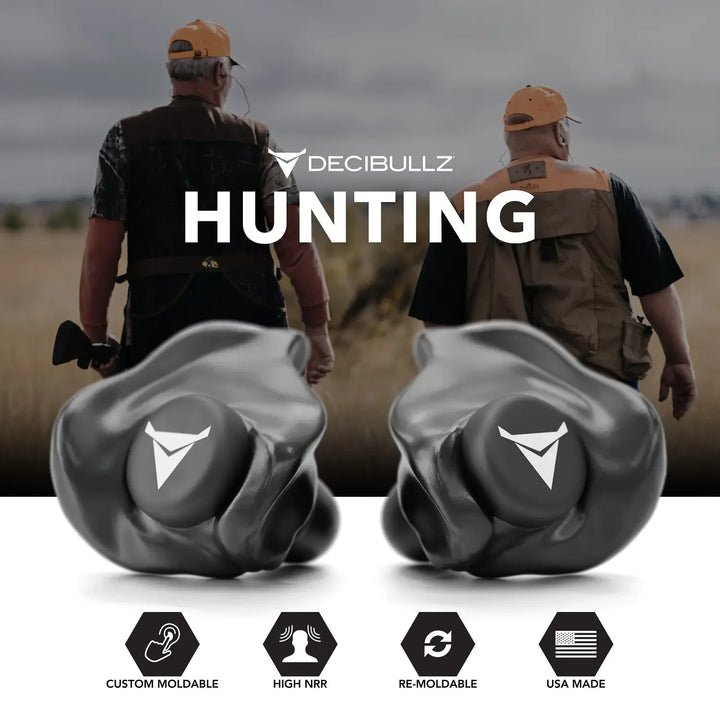 Custom Molded Earplugs 31dB NRR Pro-Pack with Case and Lanyard