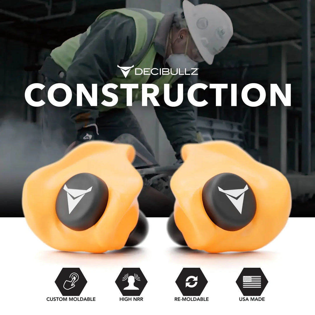Custom Molded Earplugs 31dB NRR