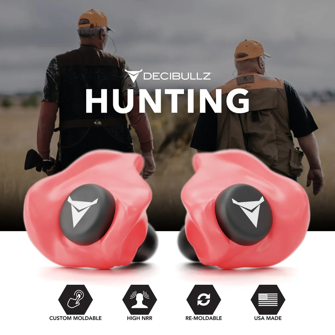 Custom Molded Earplugs 31dB NRR Pro-Pack with Case and Lanyard