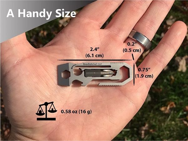 EverRatchet Clip Ratcheting Multitool