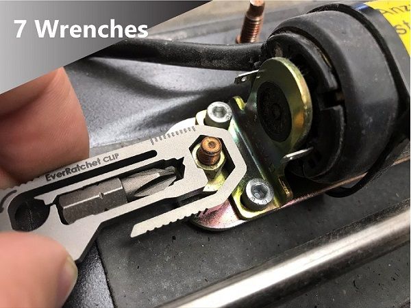 EverRatchet Clip Ratcheting Multitool