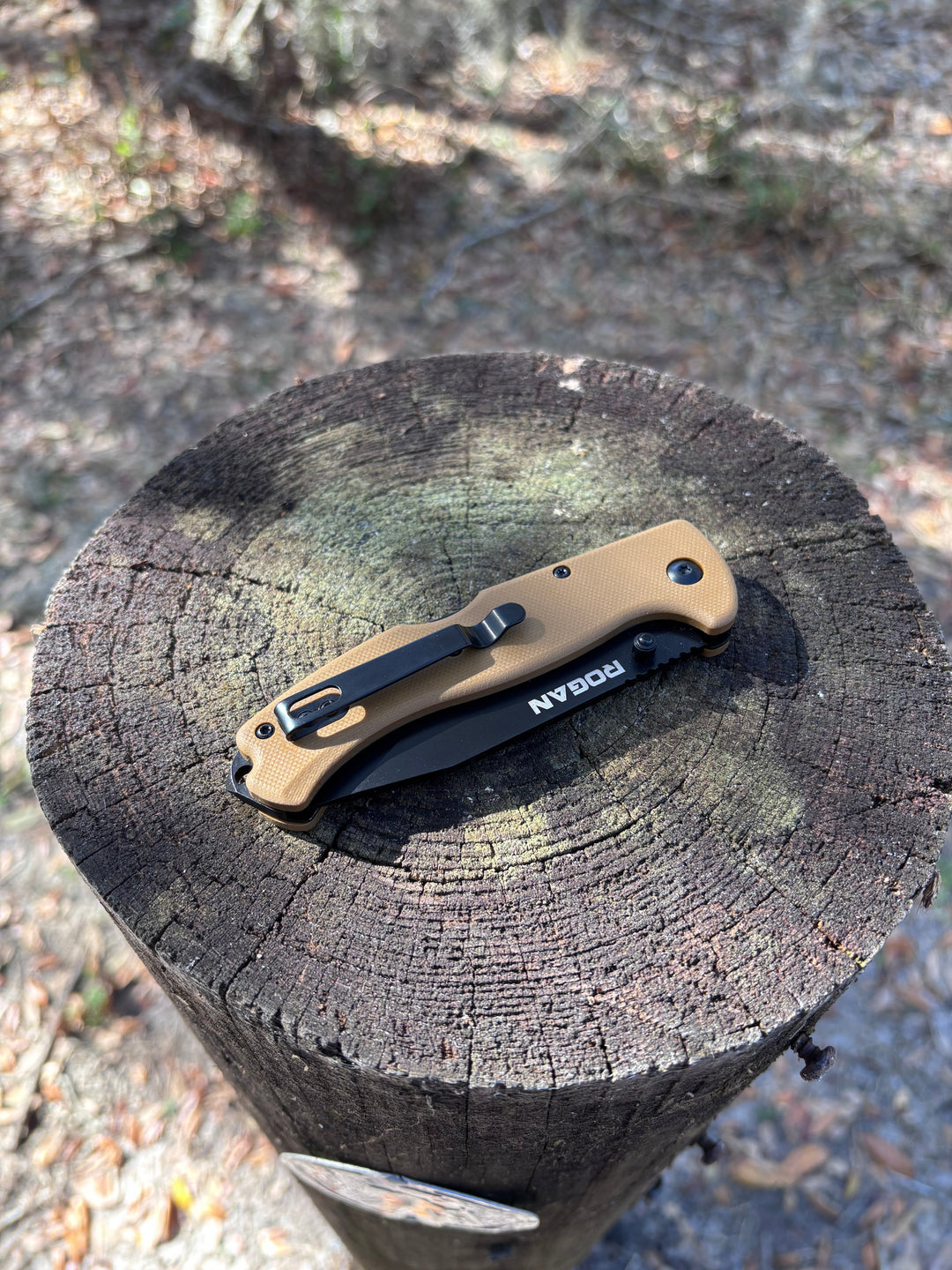 ROGUE Folding Knife-Gen 1 (Coyote/Black)