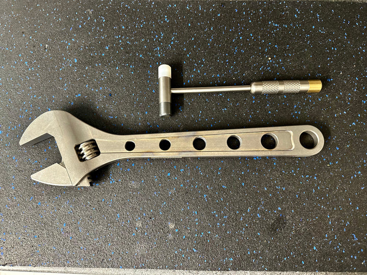 18 Inch - Titanium Adjustable Wrench - ( NSN Pending )  ( Worlds Largest ) - 🚨 In Stock! 🚨