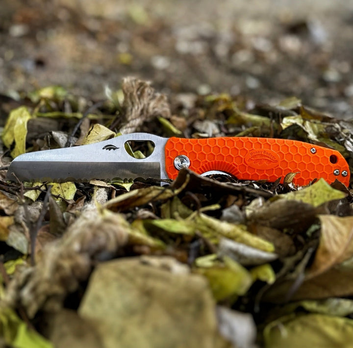 Honey Badger Knives | Large Rescue Knife - 8Cr13MoV Steel