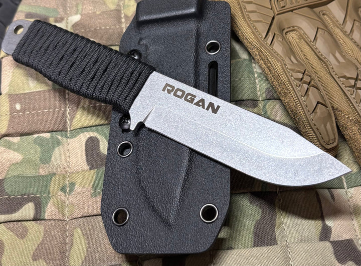 NEW! ROGAN Field Knife (RFK 2026) Comes with sheath and belt clip. (Introductory price)