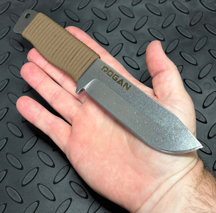 ROGAN Field Knife (Everglades Edition🐊 🐍🌴) comes with belt clip