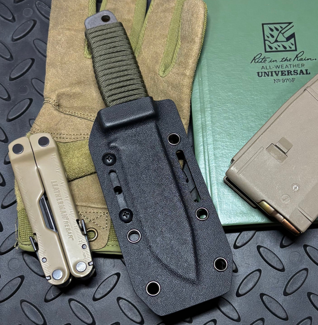 NEW! ROGAN Field Knife (RFK 2026) Comes with sheath and belt clip. (Introductory price)