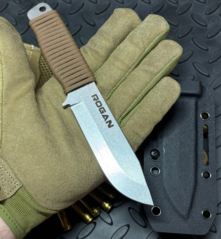 NEW! ROGAN Field Knife (RFK 2026) Comes with sheath and belt clip. (Introductory price)